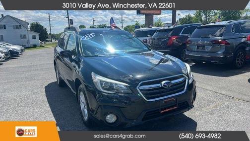 Crystal Black Silica 2018 Subaru Outback 2.5i Premium