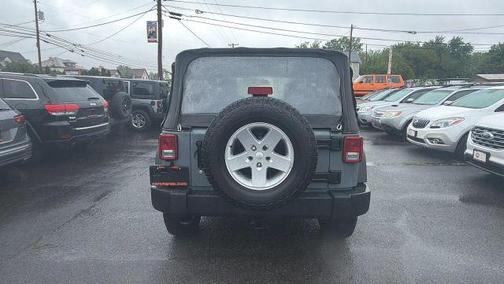 Gray 2014 Jeep Wrangler Sport