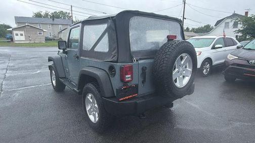 Gray 2014 Jeep Wrangler Sport