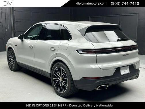 Gray 2025 Porsche Cayenne E-Hybrid