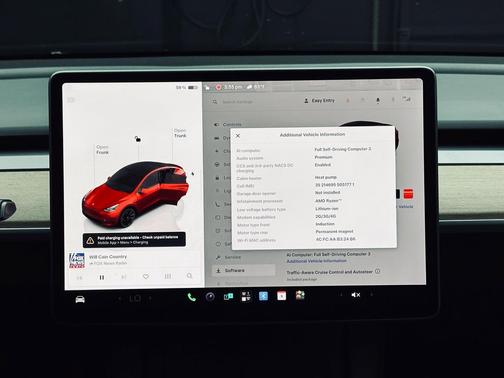 Red Multi-Coat 2023 Tesla Model Y Long Range Dual Motor All-Wheel Drive