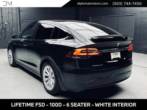 Solid Black 2019 Tesla Model X 75D