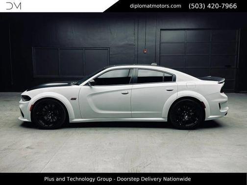 White Knuckle Clearcoat 2023 Dodge Charger R/T Scat Pack