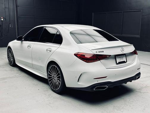 White 2022 Mercedes-Benz C-Class Sedan