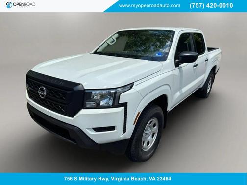 Glacier White 2022 Nissan Frontier S