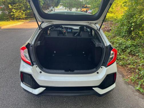 White 2017 Honda Civic EX-L Navi