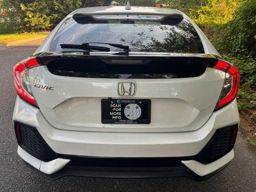White 2017 Honda Civic EX-L Navi