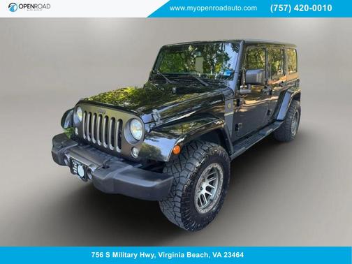 Black Clearcoat 2016 Jeep Wrangler Unlimited Sport