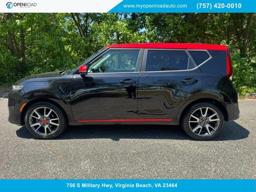 Inferno Red/Black Roof 2020 Kia Soul GT-Line