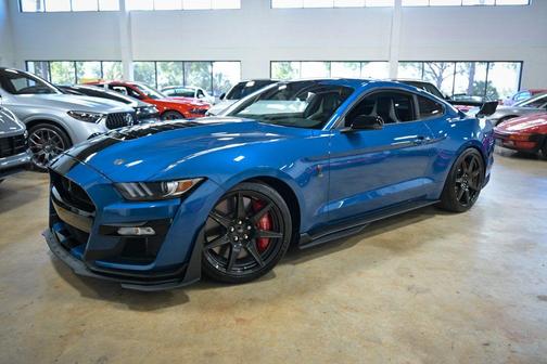Ford Performance Blue Metallic 2020 Ford Shelby GT500 Base