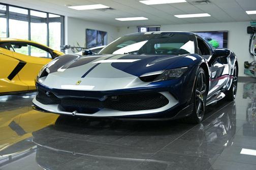 Blu Tour De France Metallic 2022 Ferrari 296 GTB Base