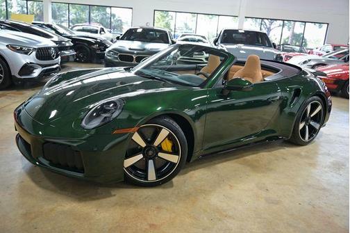 Oak Green Metallic 2026 Porsche 911 Turbo S