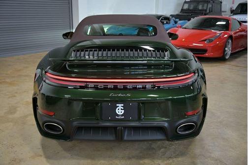 Oak Green Metallic 2026 Porsche 911 Turbo S