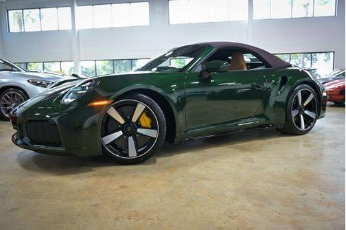 Oak Green Metallic 2026 Porsche 911 Turbo S