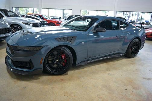 Vapor Blue Metallic 2025 Ford Mustang Dark Horse