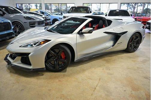 Silver Flare Metallic 2024 Chevrolet Corvette Z06