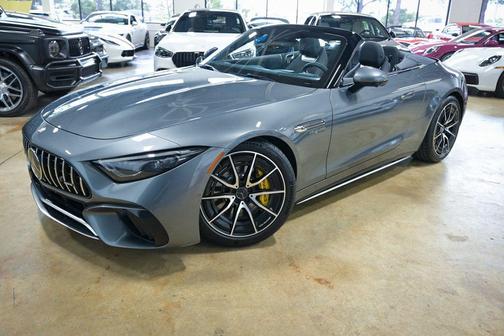 Gray Metallic 2026 Mercedes-Benz AMG SL 63 Base Convertible
