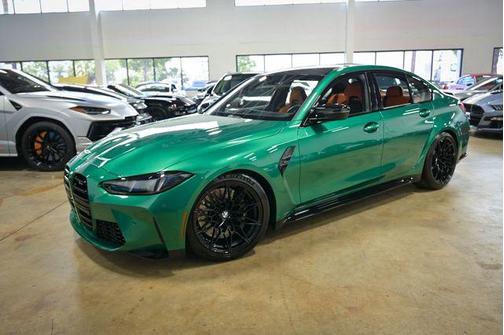 Isle of Man Green Metallic 2025 BMW M3 Competition xDrive