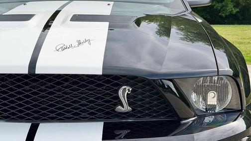 Ebony Clearcoat 2008 Ford Shelby GT500 Base