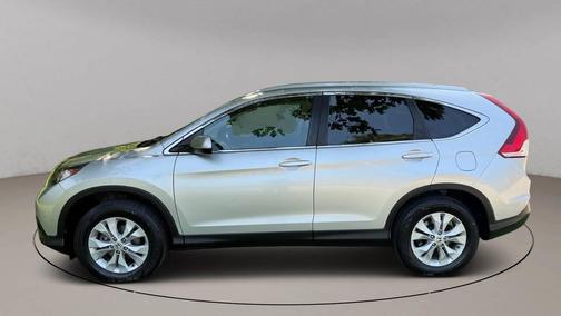 Alabaster Silver Metallic 2014 Honda CR-V EX