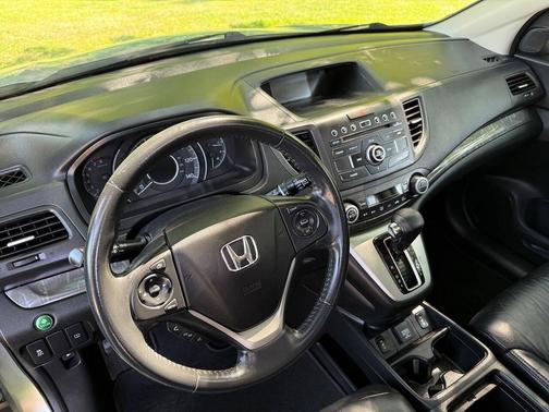 Alabaster Silver Metallic 2014 Honda CR-V EX