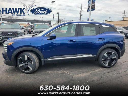 Deep Blue Pearl 2025 Nissan Kicks SR