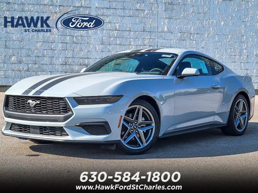 Avalanche Gray 2026 Ford Mustang EcoBoost