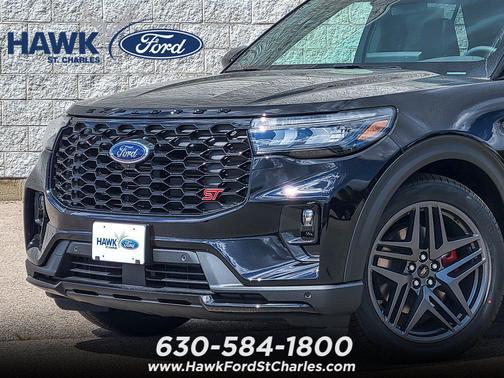 Agate Black Metallic 2026 Ford Explorer ST