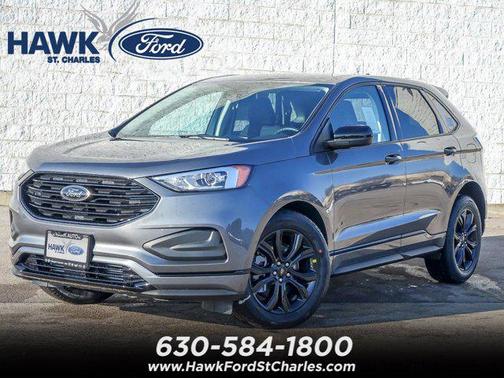 Carbonized Gray Metallic 2024 Ford Edge SE