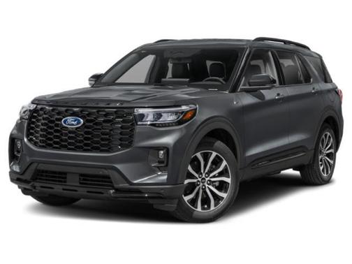 Carbonized Gray Metallic 2026 Ford Explorer ST-Line