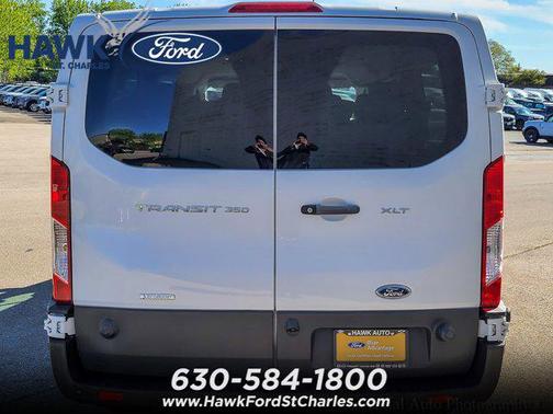 Oxford White 2024 Ford Transit-350 XLT