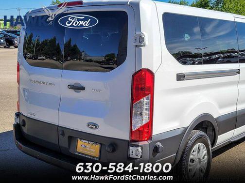 Oxford White 2024 Ford Transit-350 XLT