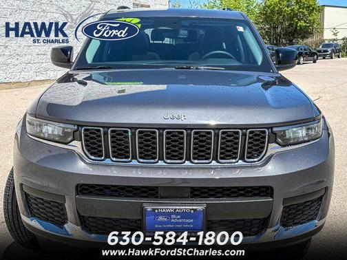 Baltic Gray Metallic Clearcoat 2024 Jeep Grand Cherokee L Laredo