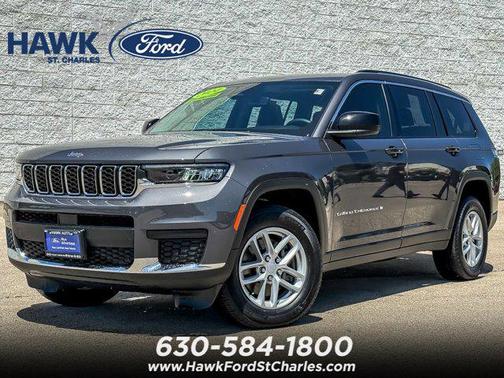 Baltic Gray Metallic Clearcoat 2024 Jeep Grand Cherokee L Laredo