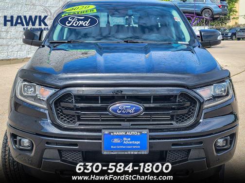 Shadow Black 2020 Ford Ranger LARIAT