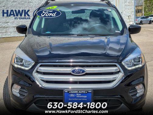 Shadow Black 2018 Ford Escape SEL