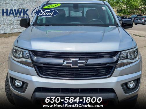 Silver Ice Metallic 2020 Chevrolet Colorado LT