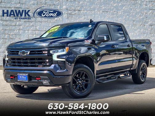 Dark Ash Metallic 2022 Chevrolet Silverado 1500 LT Trail Boss