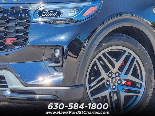 Black Metallic 2025 Ford Explorer ST