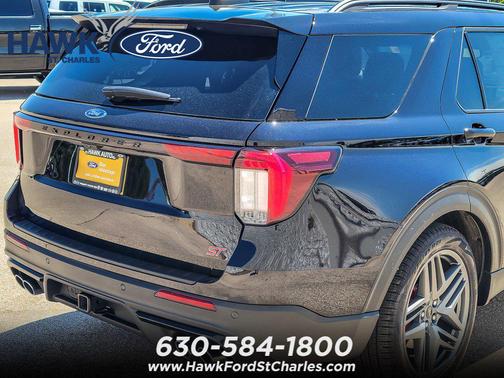 Black Metallic 2025 Ford Explorer ST