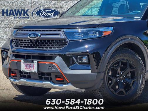 Black Metallic 2024 Ford Explorer Timberline