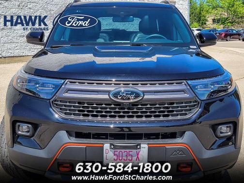 Black Metallic 2024 Ford Explorer Timberline