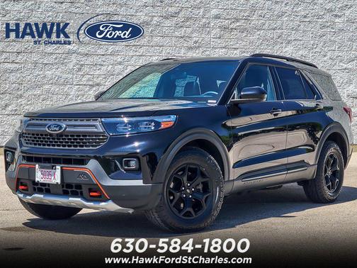 Black Metallic 2024 Ford Explorer Timberline