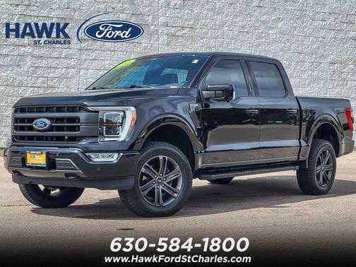 Agate Black Metallic 2021 Ford F-150 Lariat