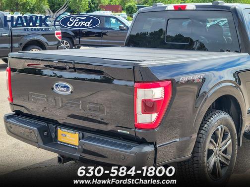 Agate Black Metallic 2021 Ford F-150 Lariat