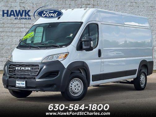Bright White Clearcoat 2024 RAM ProMaster 2500 Tradesman