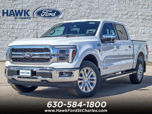 Star White Metallic Tri-Coat 2026 Ford F-150 Lariat