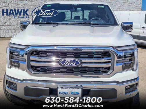 Star White Metallic Tri-Coat 2026 Ford F-150 Lariat