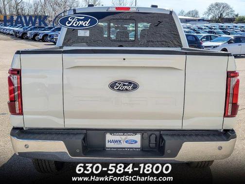 Star White Metallic Tri-Coat 2026 Ford F-150 Lariat
