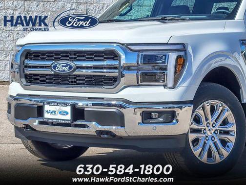 Star White Metallic Tri-Coat 2026 Ford F-150 Lariat